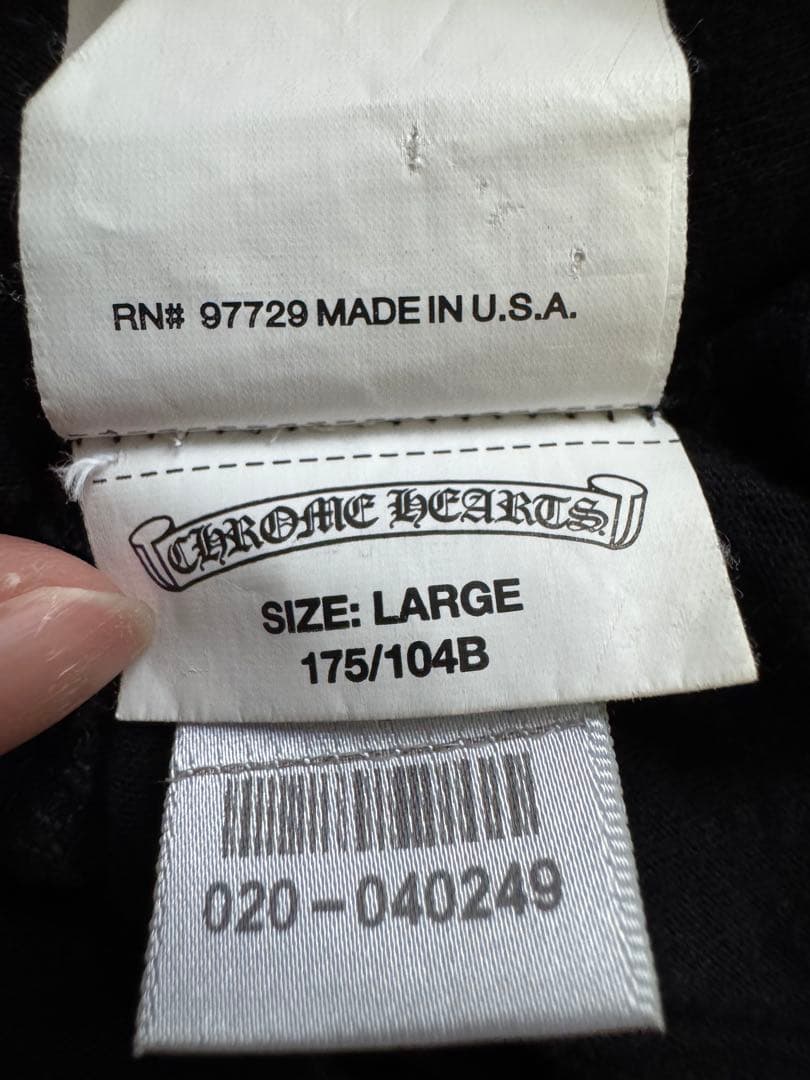 【正規品】CHROME HEARTS ロンT