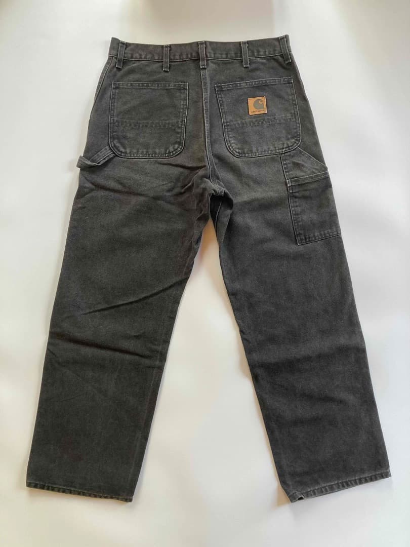 パンツ Carhartt B12 BLACK 34x30 Made in Mexico