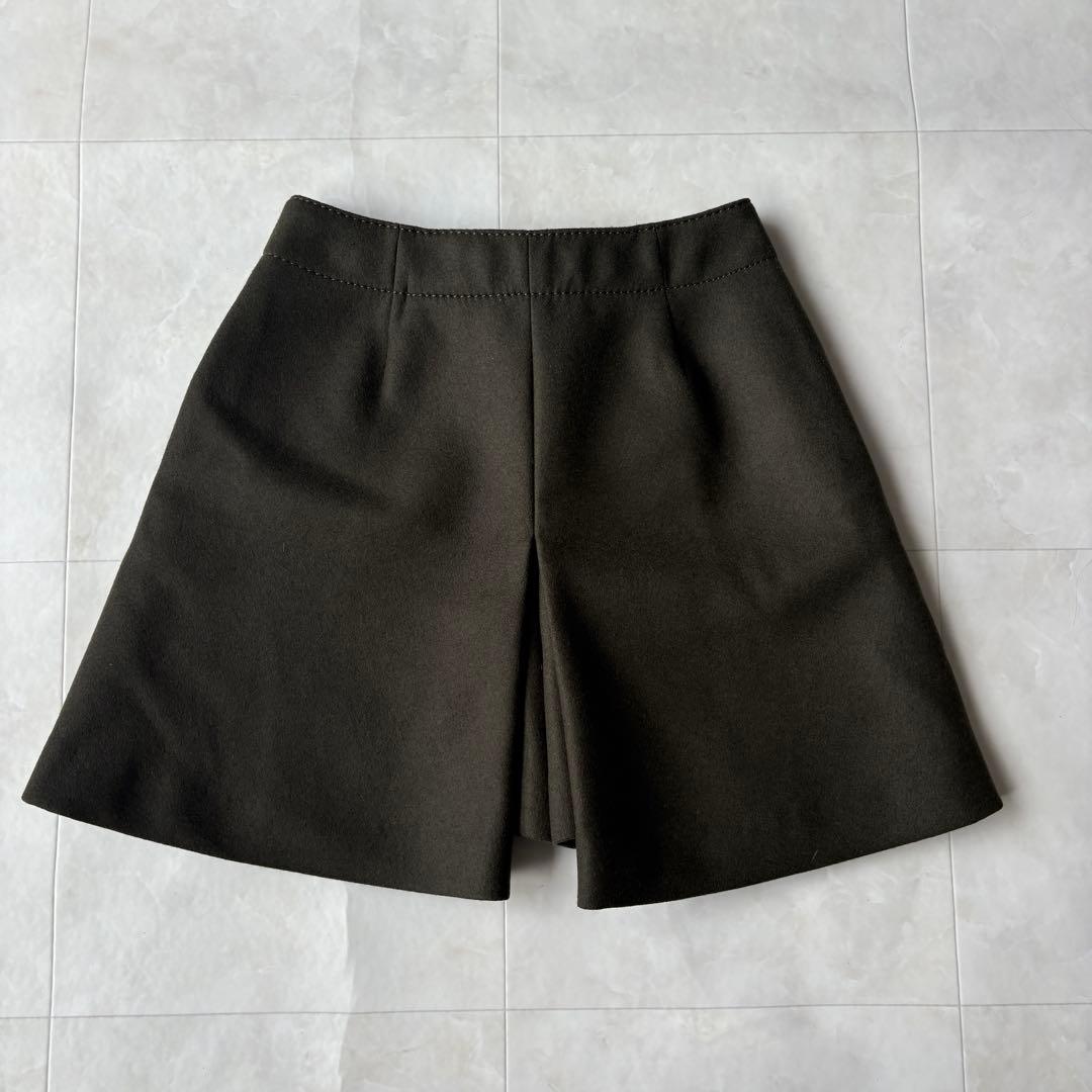 極美品✨sacai luck メルトンショートパンツ カーキ 金ボタン 1サイズ