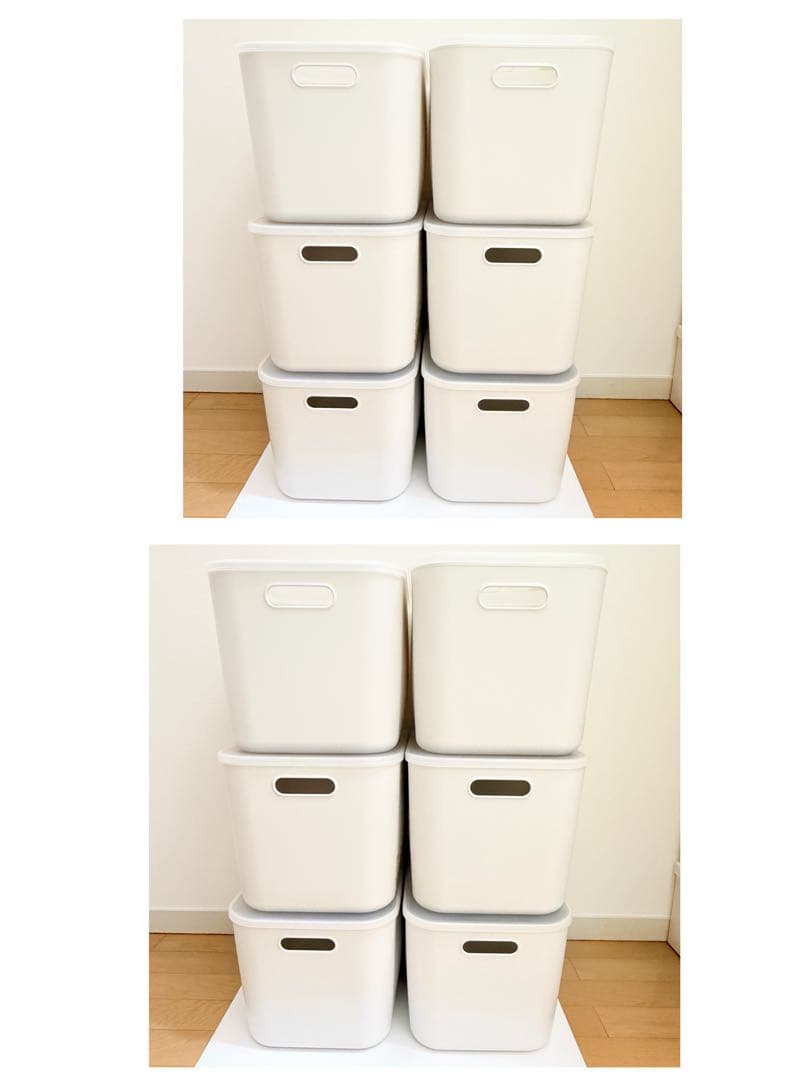 専用です無印良品　やわらかポリエチレン　ケース　Ｌ　大　12個セット　蓋付き