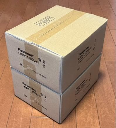 【葉月】Panasonic LGDC1200LLE1ダウンライト 2組