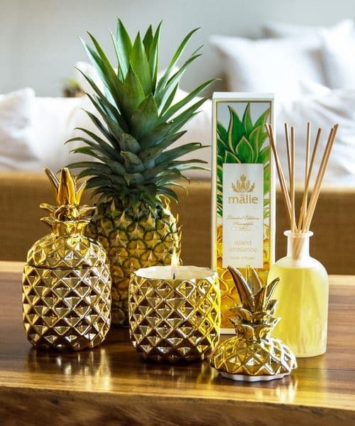 新品未使用☆マリエオーガニクスのパイナップル・ソイキャンドル