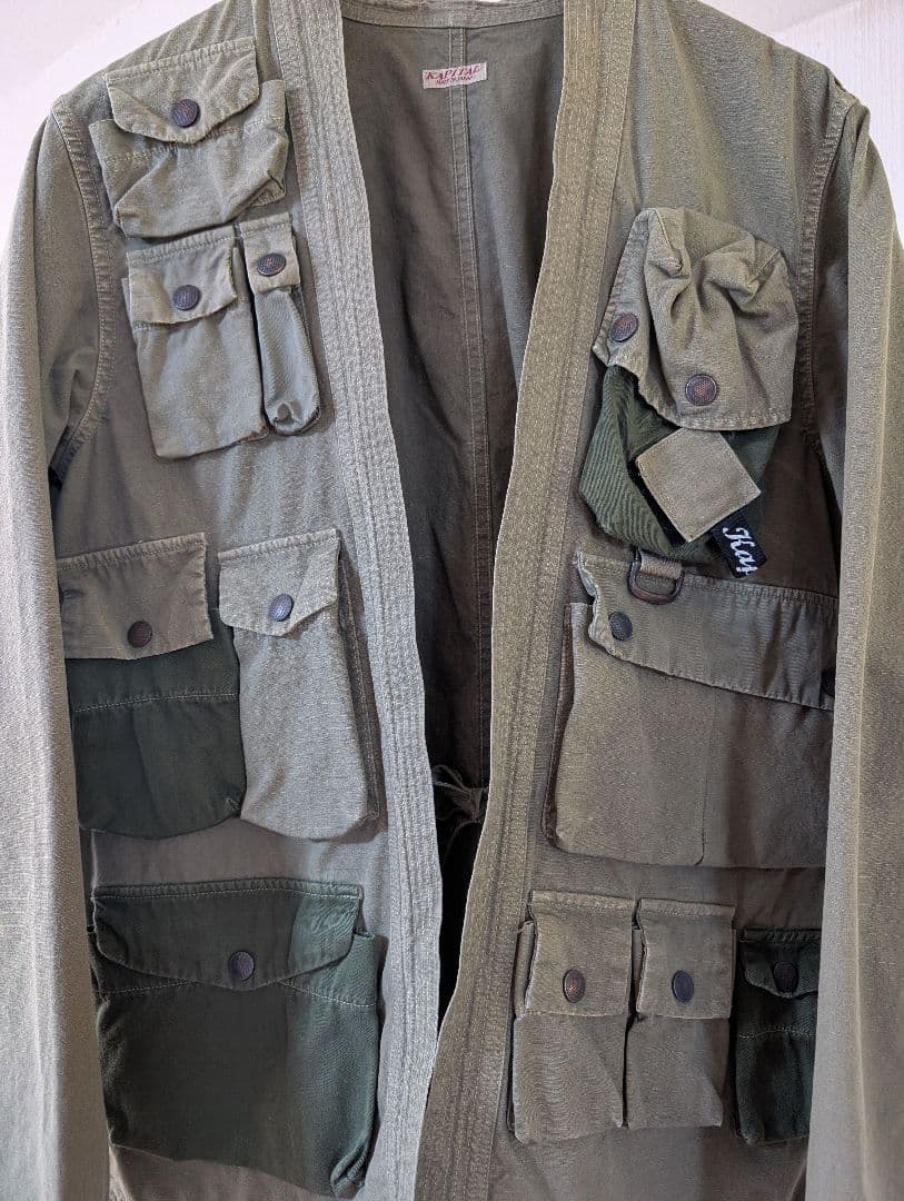 タニン　KAPITAL RIP STOP FISHING KIMONO