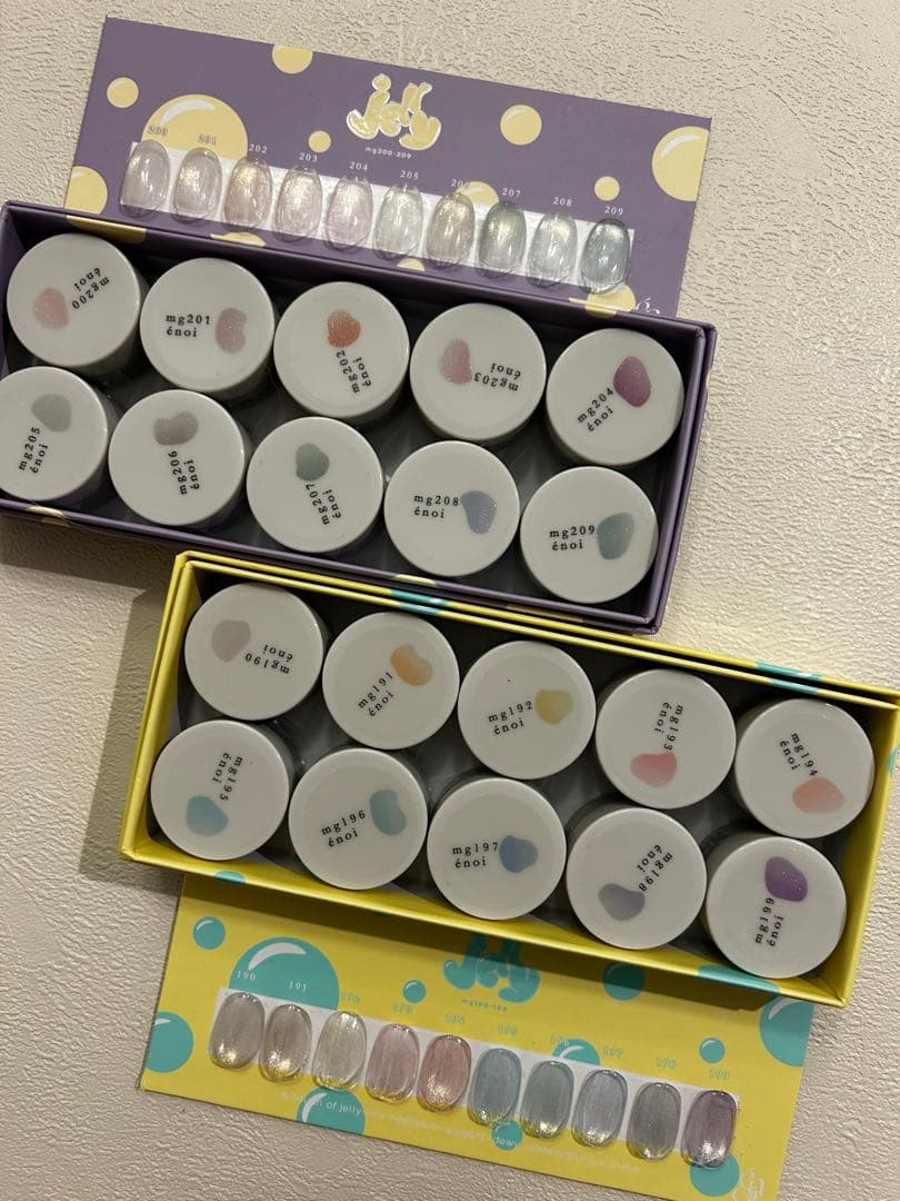 enoi jellymag２０色+enfノベルティスリッパ付き