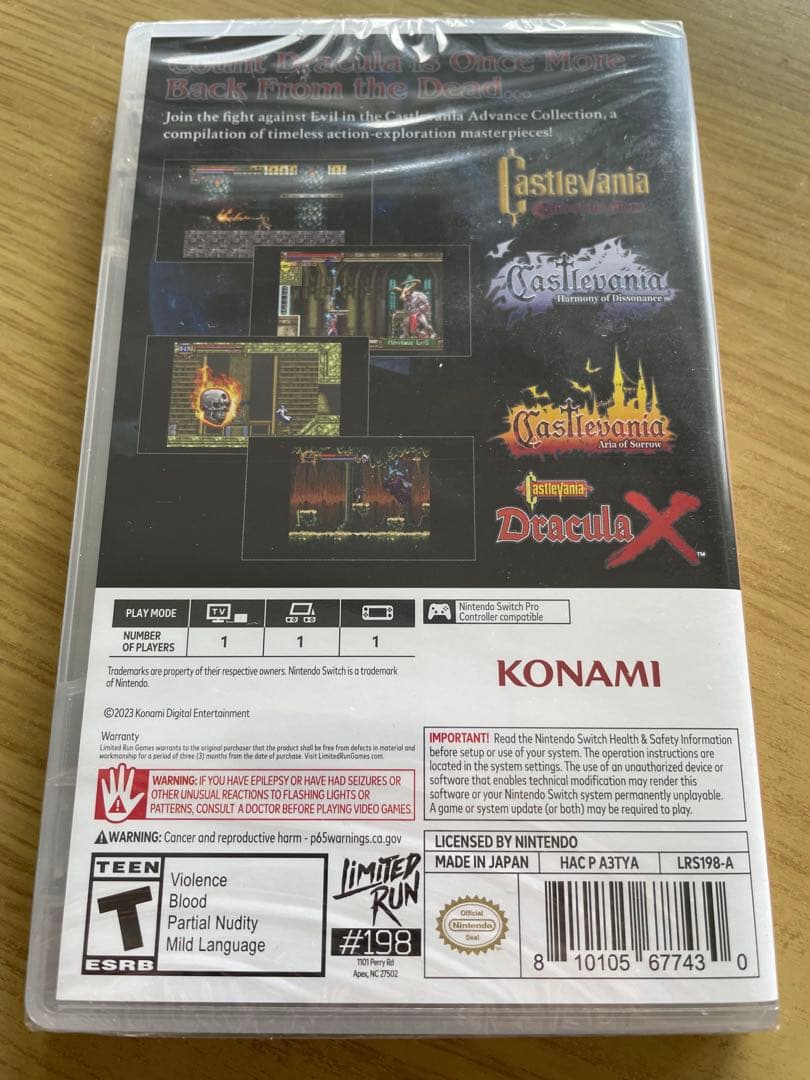 Castlevania Advance Collection New 新品