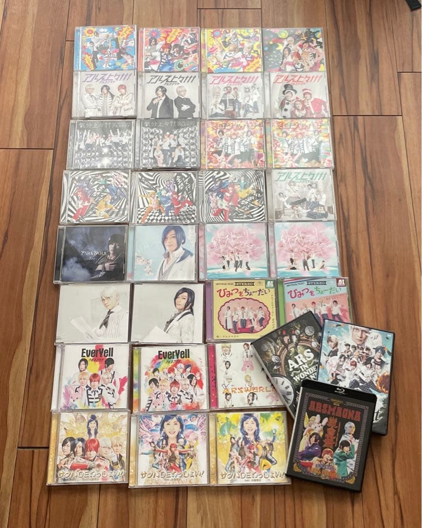 アルスマグナ　DVD3枚CD30枚まとめ売り　おまけ付き