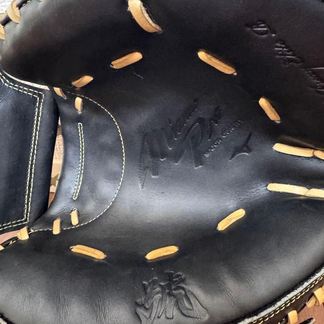 ほぼ未使用　ミズノプロ　硬式用キャッチャーミット　右利き用　號- SAKEBI