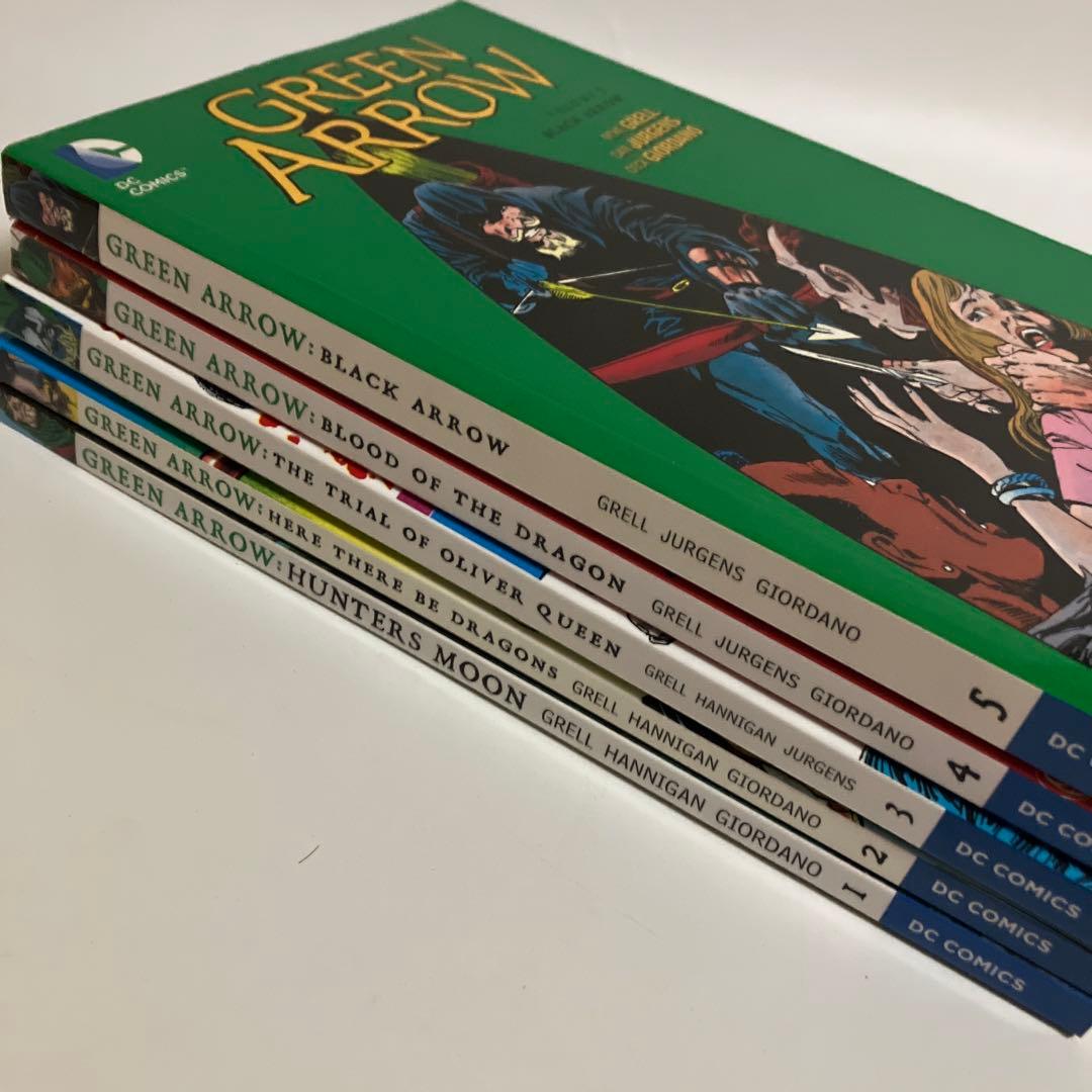 アメコミ・英語　GREEN ARROW　1〜5巻セット　グリーンアロー