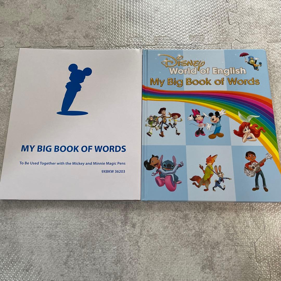 ディズニー　英語システム　my big book of words