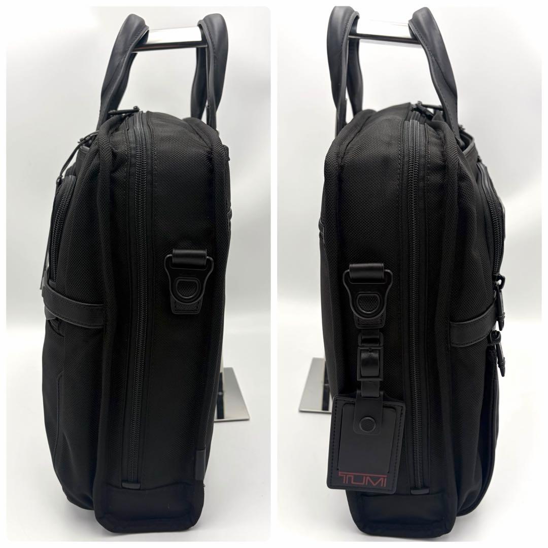 TUMI アルファ3 2way ブリーフケース ブラック A4・PC収納 メンズ