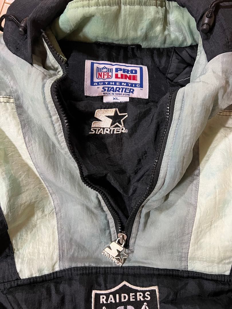 田*太様 スターターNFLプロラインのライダーズ ビンテージ中綿ジャケット