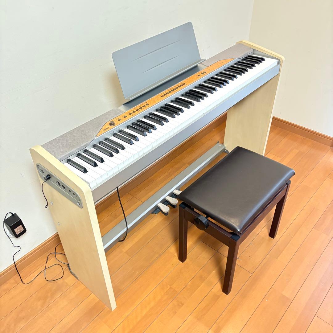 【美品•椅子/スタンド付属】CASIO 電子ピアノ Privia PX-110