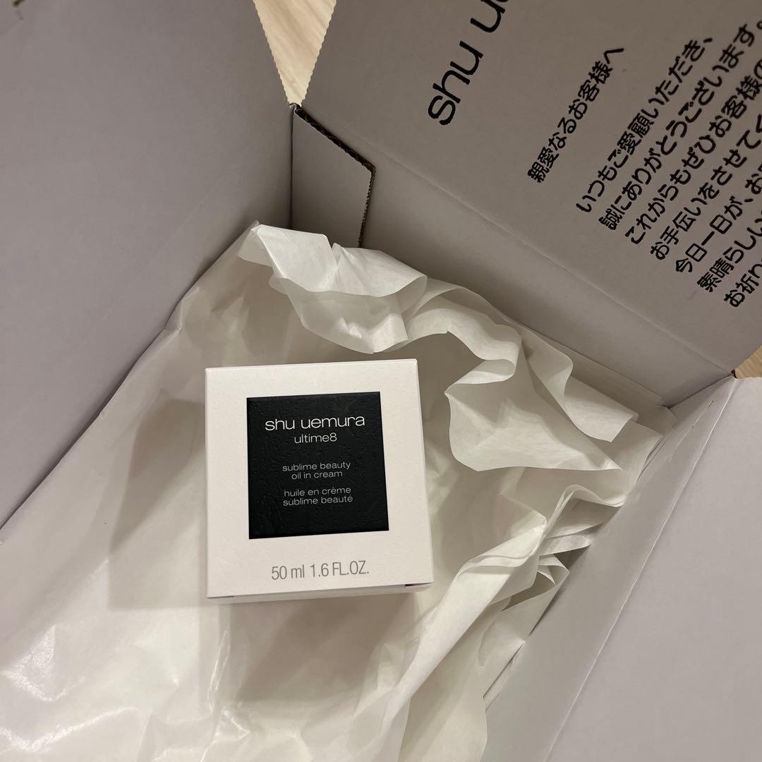 【新品】shu uemura ultime8 oil in cream 50ml