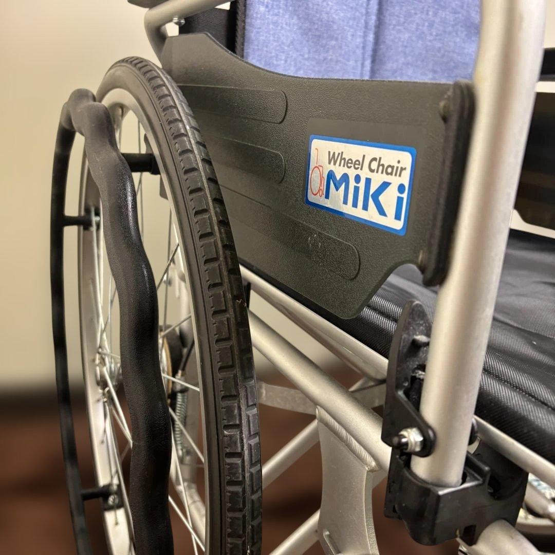 MiKi　ミキ　JTN-1 　車椅子 ジターン （自走式）折りたたみ式