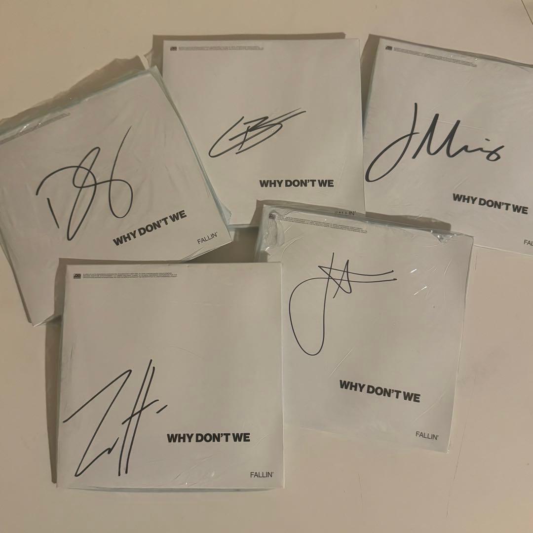 WHY DON’T WE 直筆 サイン CD グッズ