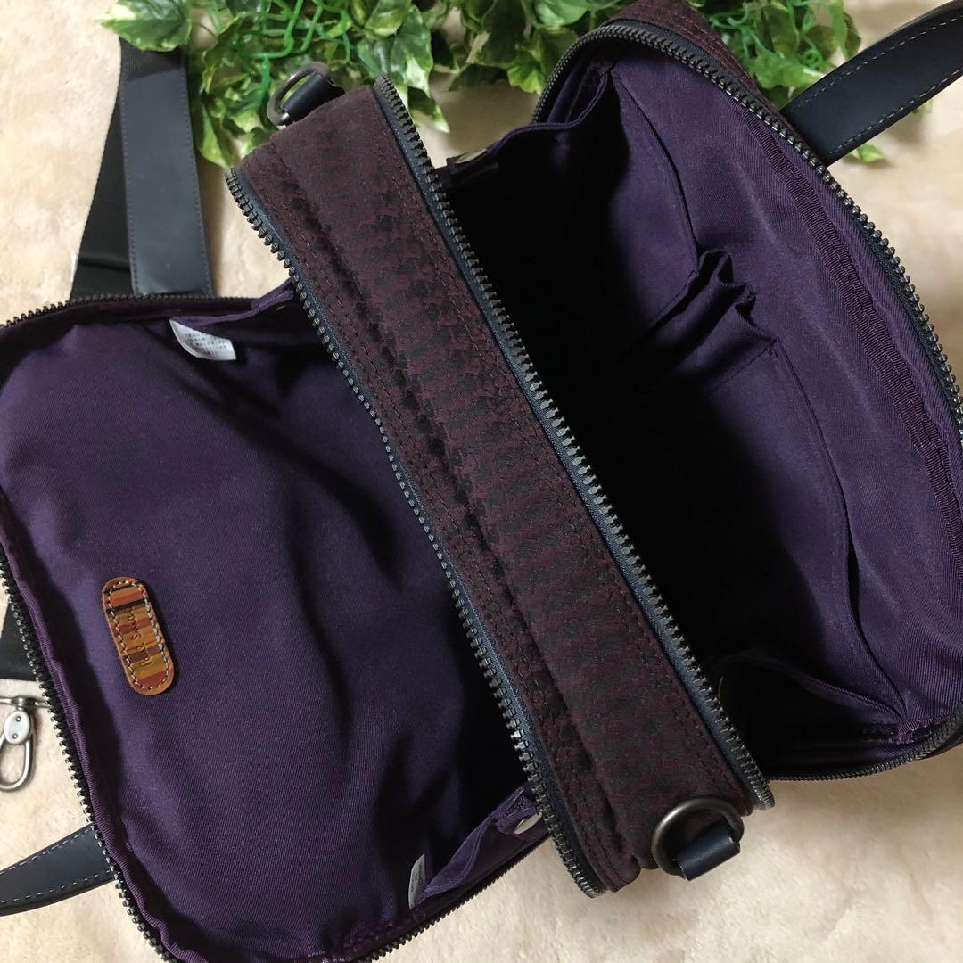 未使用　ポールスミス　ブリーフケース　ビジネスバッグ　千鳥格子　大容量　3way