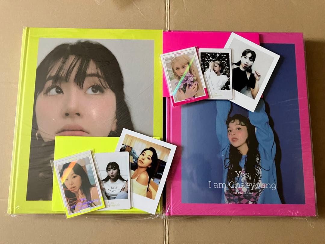 【開封済】チェヨン 写真集 Yes，I am Chaeyoung.　2種セット