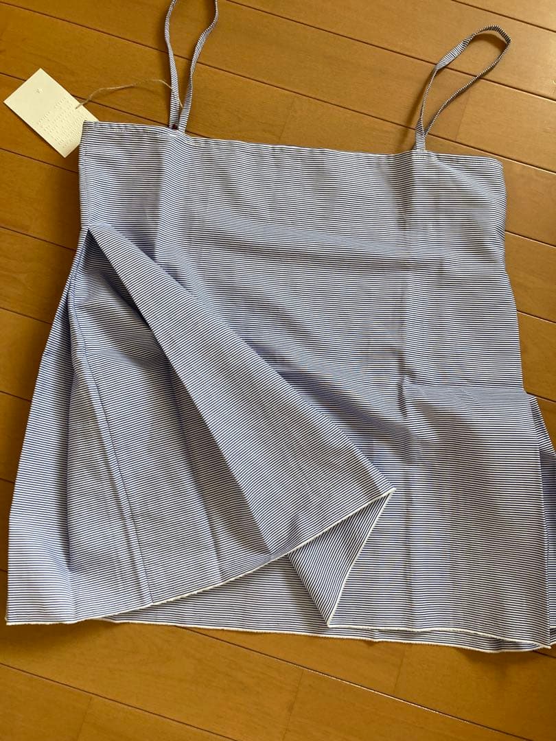 美品❗️ダニエラグレジス　水色ストライプキャミソール