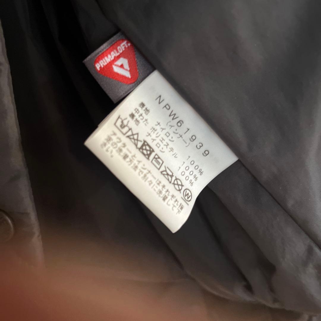 【美品】ノースフェイス フィッシュテール トリクライメットコート カーキM