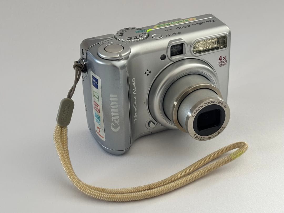 【美品・良好】Canon PowerShot A540 デジタルカメラ