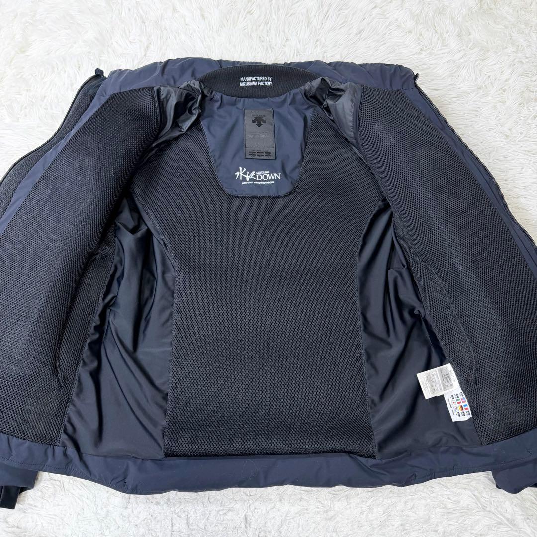 【美品】水沢ダウン　オルテライン　レジリエント　ジャケット　ネイビー　定価12万