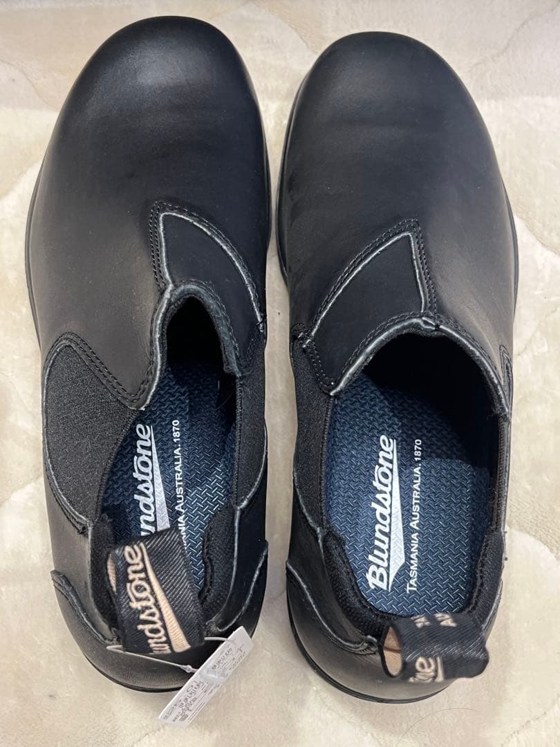 ブランドストーン　ローカット 本革防水 ブラック UK6 25cm 新品 箱あり