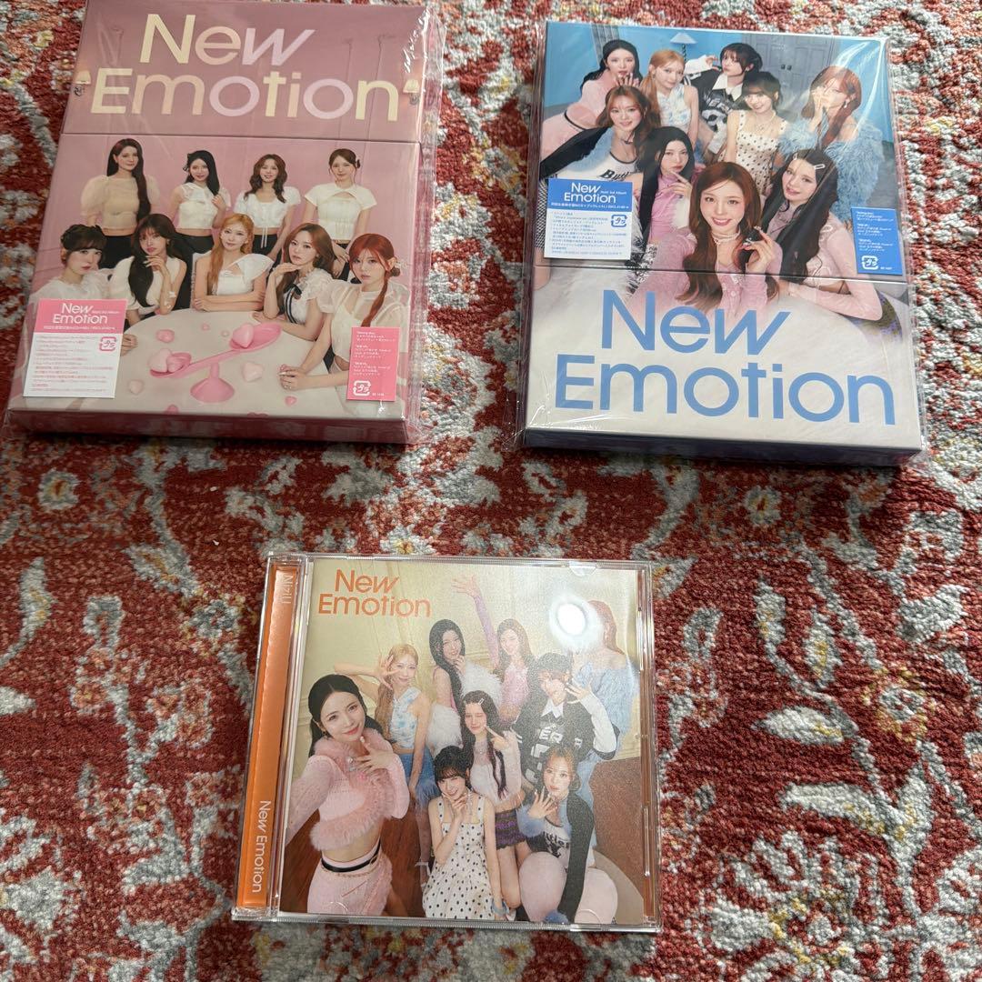 NiziU NeW Emotion 3形態 おまけ付き