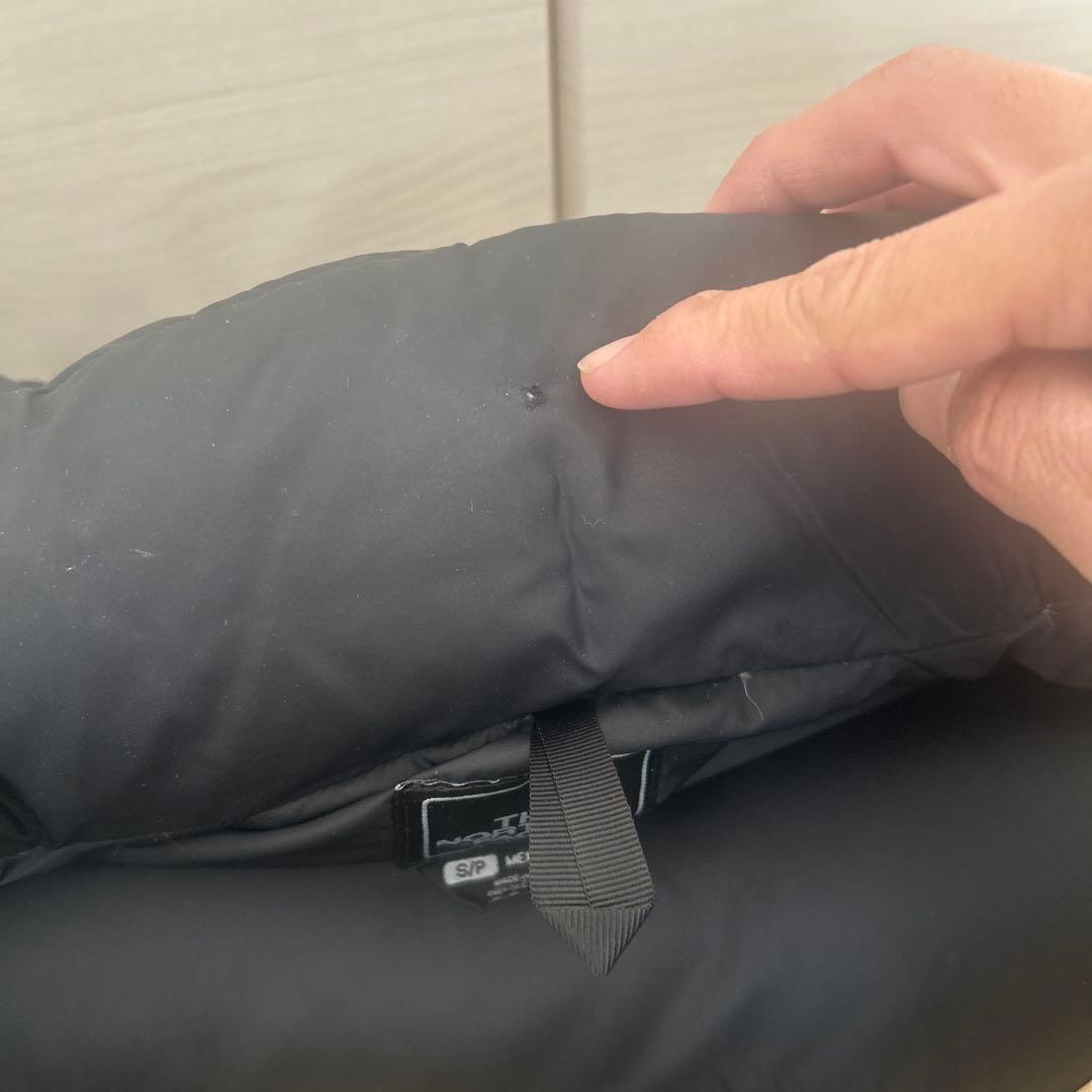 US企画　ノースフェイス　ヌプシダウンジャケット　メンズS ブラック