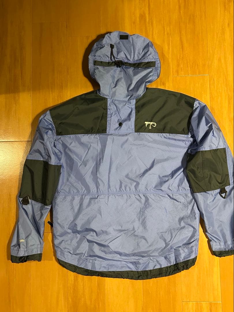 【希少】TRANSPORT リップストップナイロンJK BLUE/BLK