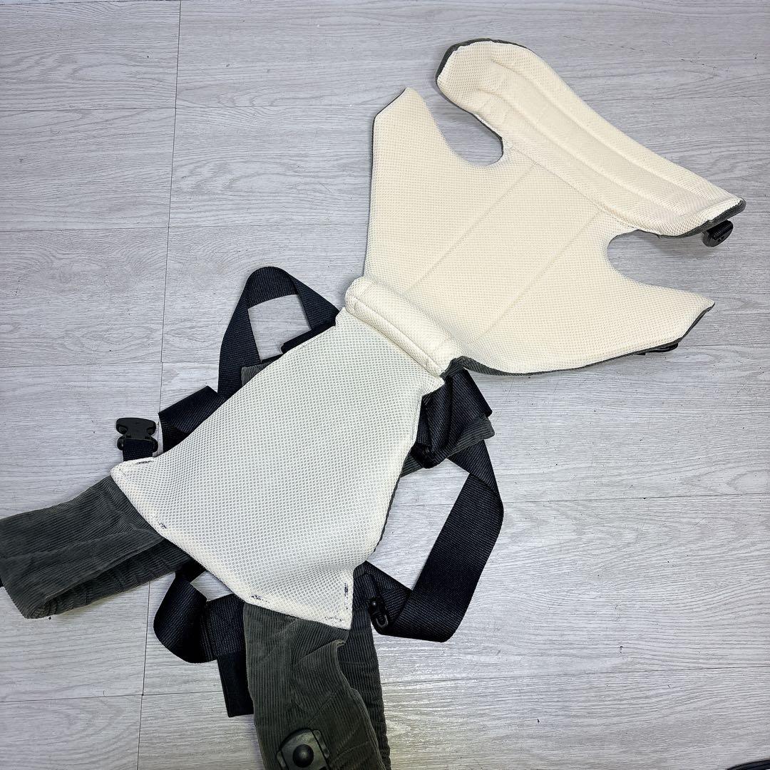 極美品 キューズベリー ゼロ 新生児用抱っこ紐 グリーン 送料無料