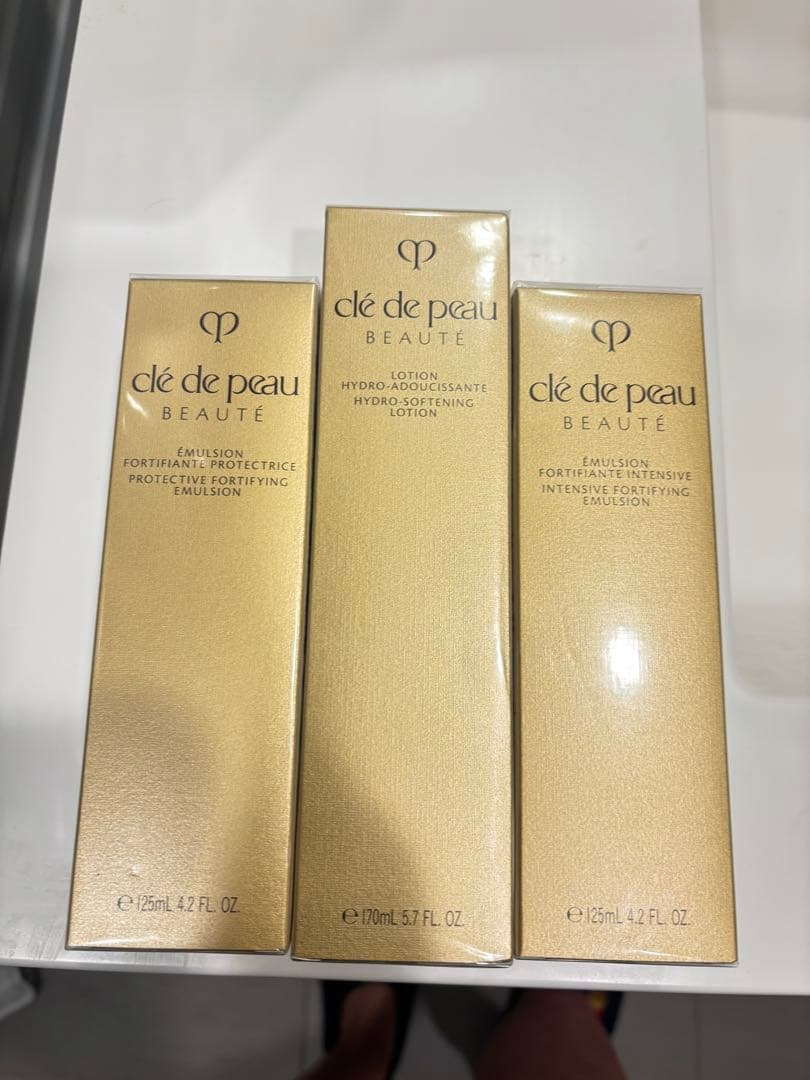 【新品未使用】クレドポー 化粧品3点セット（化粧水・乳液）　定価4万円超