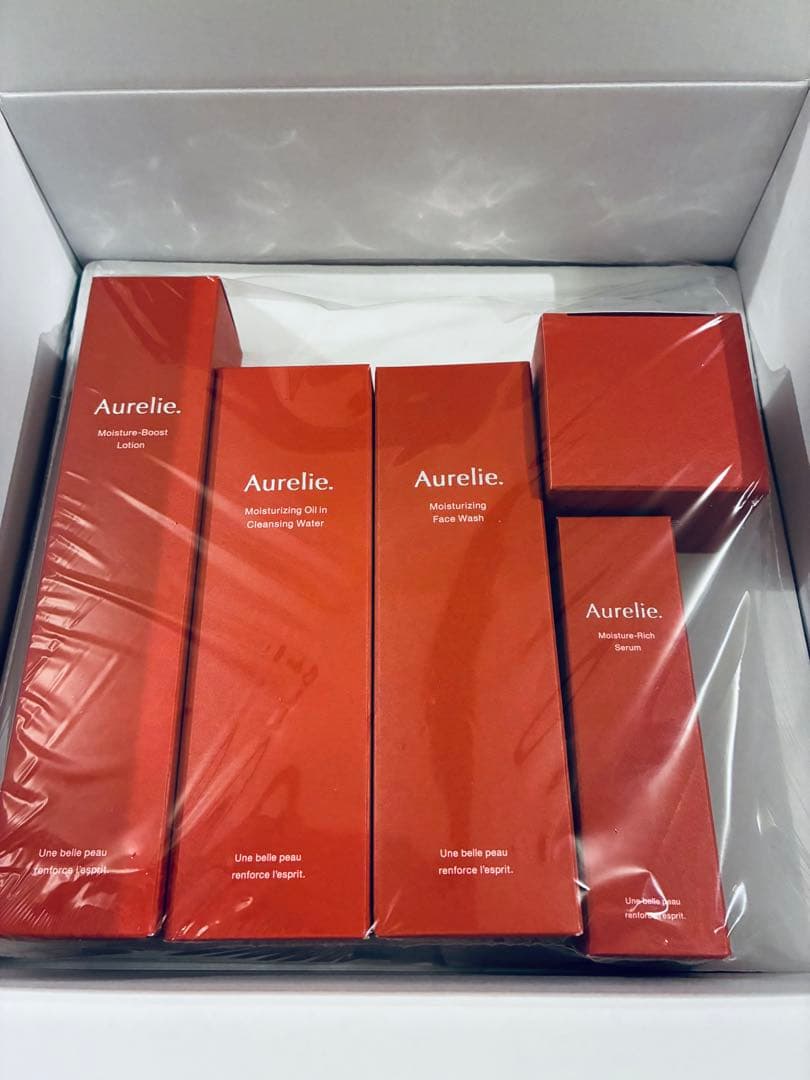 新品未開封⭐︎Aurelie. (オレリー)プレミアム集中ケアコース5点セット