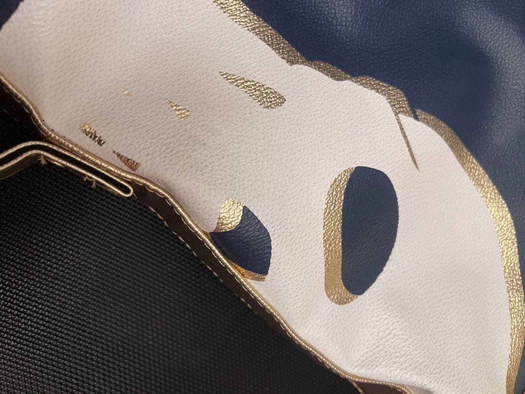 マークアンドロナ キャディバッグ ネイビー ゴールド