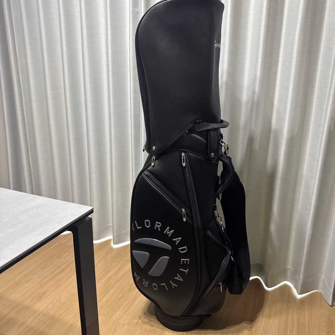 【新品未使用】テーラーメイド サークルロゴ キャディバッグ ブラック