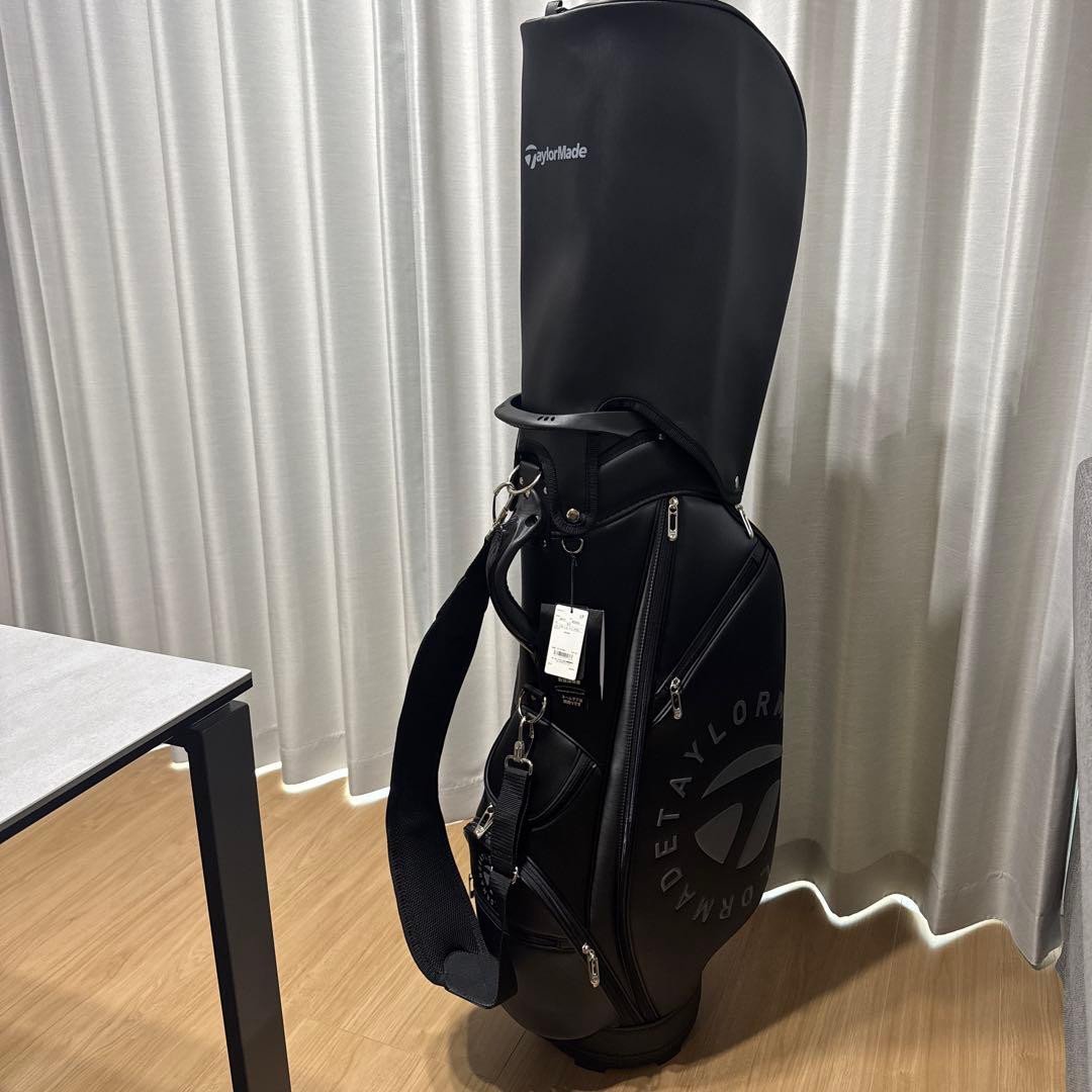 【新品未使用】テーラーメイド サークルロゴ キャディバッグ ブラック