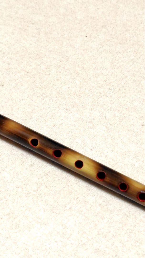 篠笛 六穴六本調子 炙り ㊻