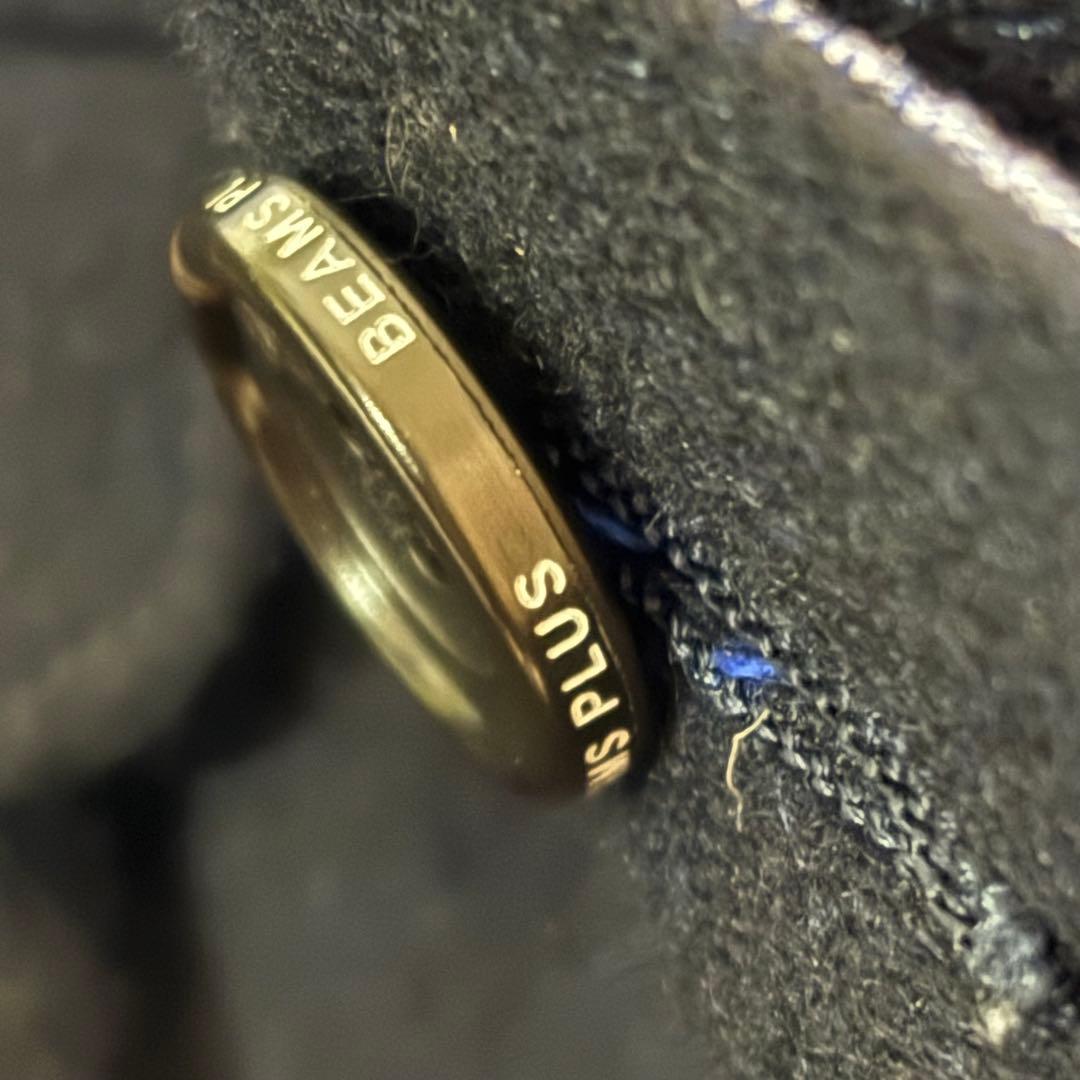 美品【ビームスプラス】2プリーツ ウールフランネル トラウザーズ