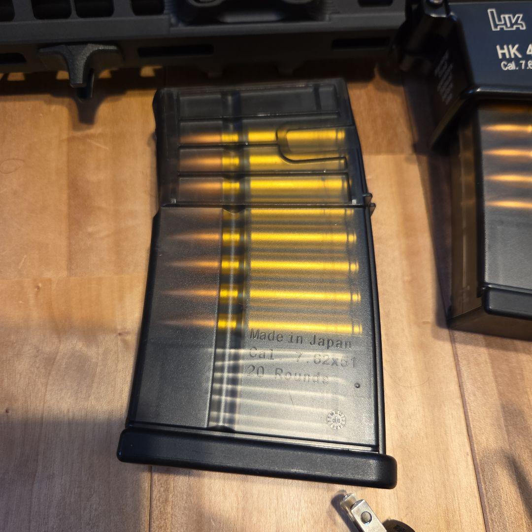 東京マルイ　HK417　ショップ流速フルカスタム　Mlokハンドガード　他多数