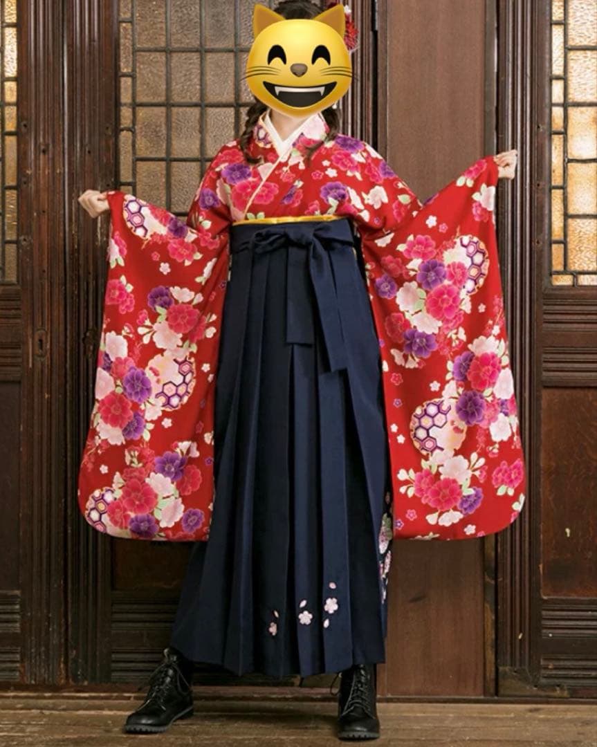 着物　小学生卒業式袴セット　150cm