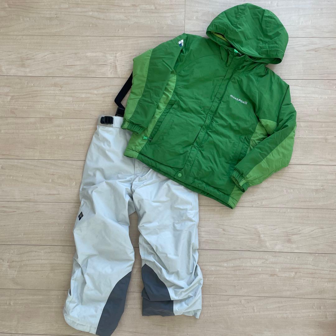 mont-bell 子ども用 スキーウェア セット　130cm