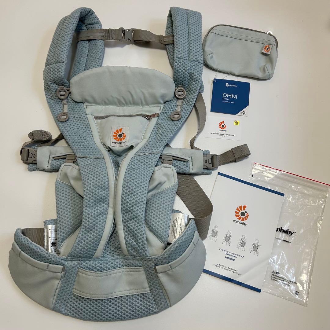 なみさま専用エルゴベビー オムニ ブリーズ OMNI Breeze ミストブルー