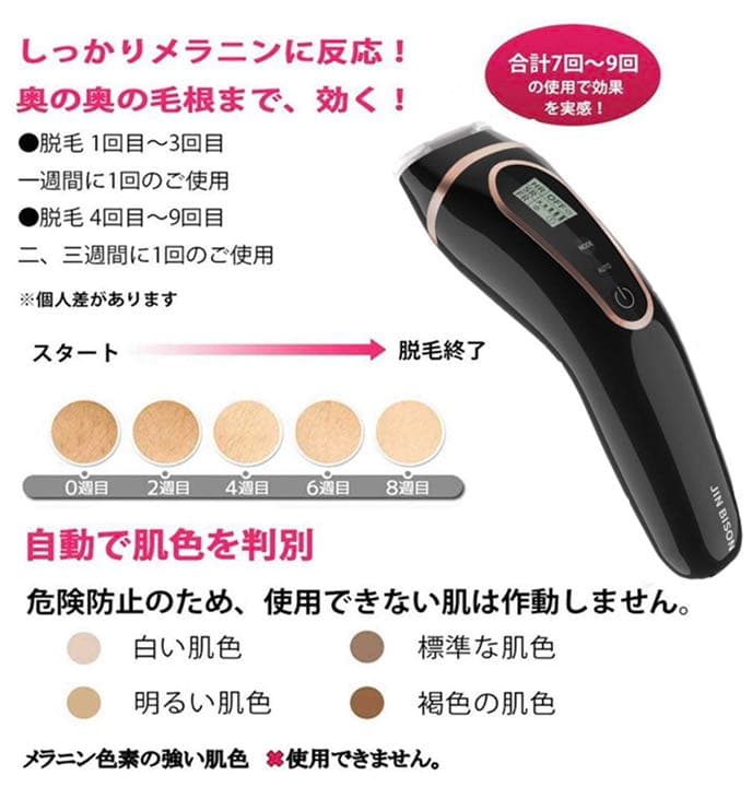 3イン1光脱毛器 レーザー脱毛器