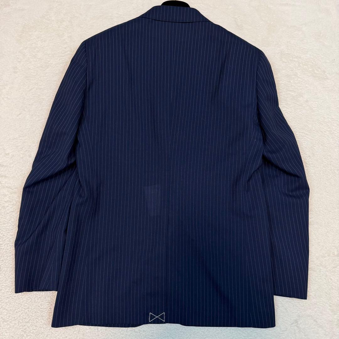 新品 XL相当 ONLY スーツ セットアップ 洗える ストレッチ ネイビー