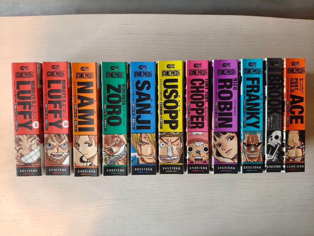 初版 ワンピース キャラクターリミックス 全巻セット