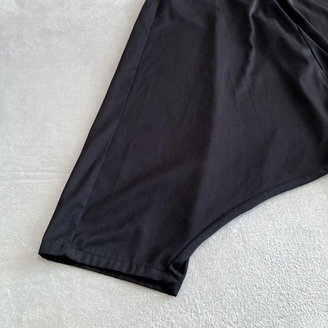 美品 NO ID. TRドレープバギートラウザーズパンツ 黒 サイズ2