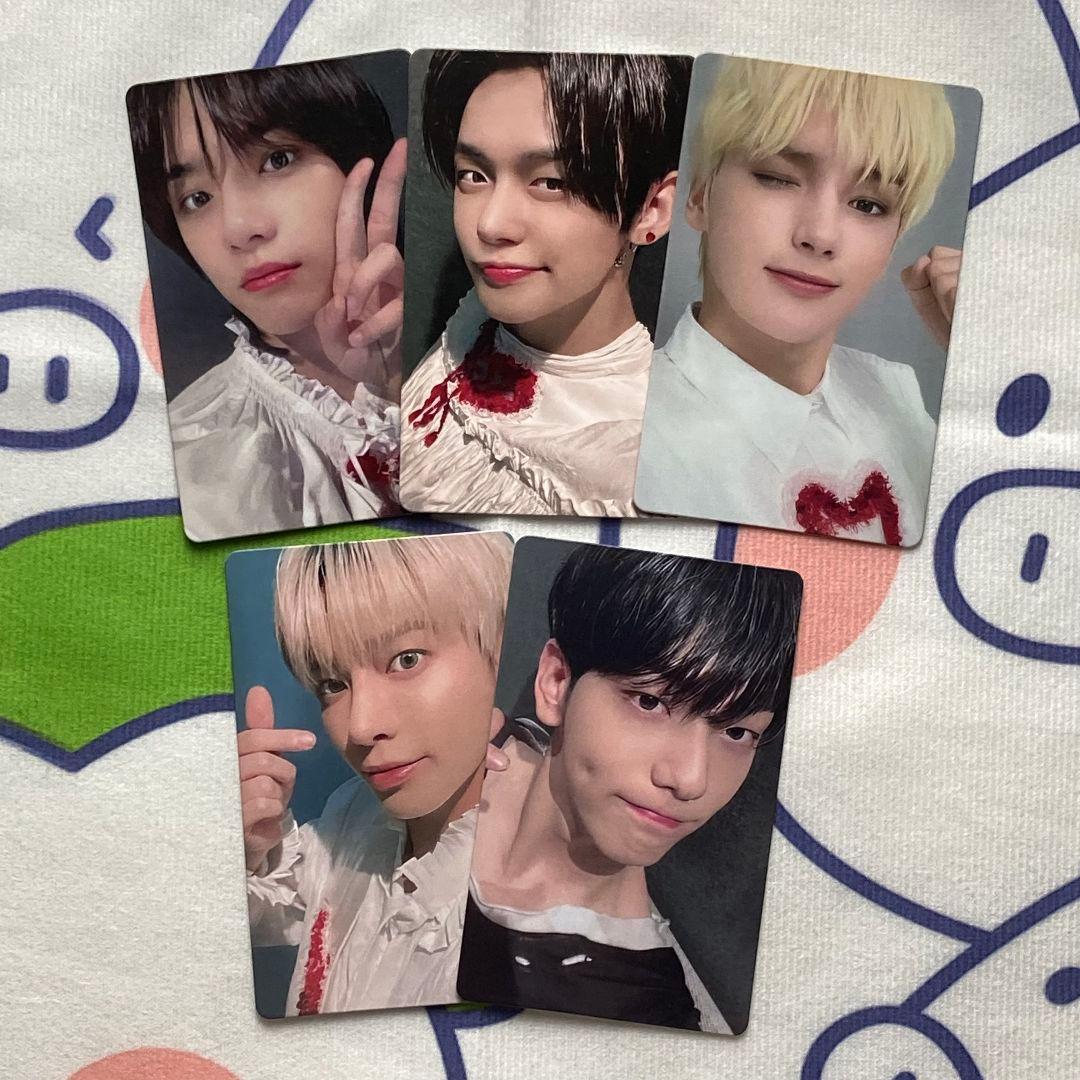 2021 TXT FC アンケート 会員限定 トレカ全員5枚