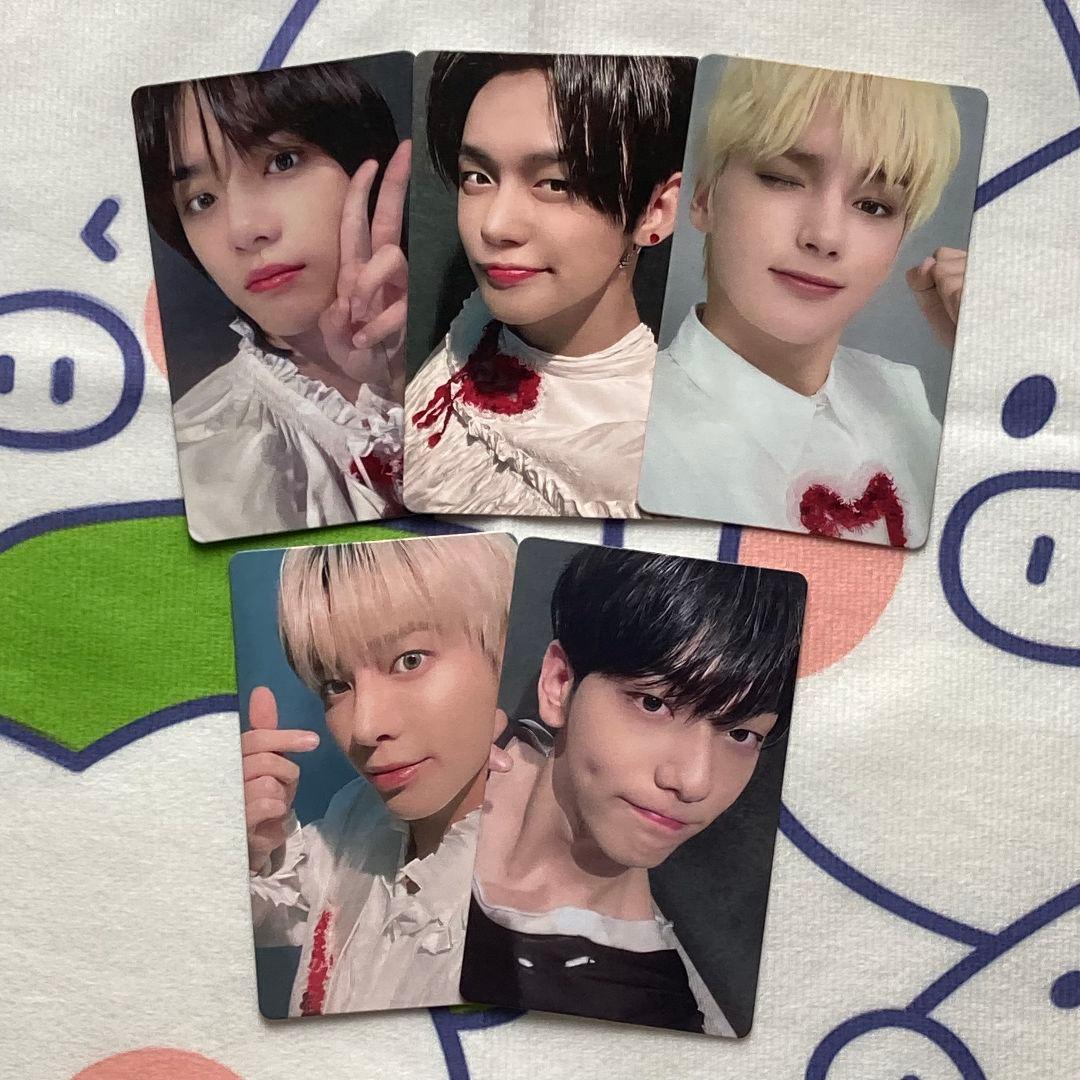 2021 TXT FC アンケート 会員限定 トレカ全員5枚