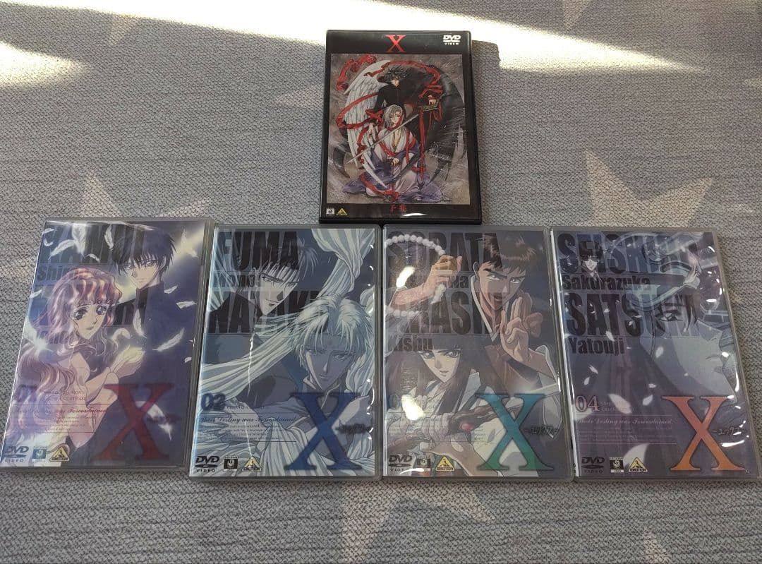 X エックス dvd 全12巻セット　CLAMP 予兆