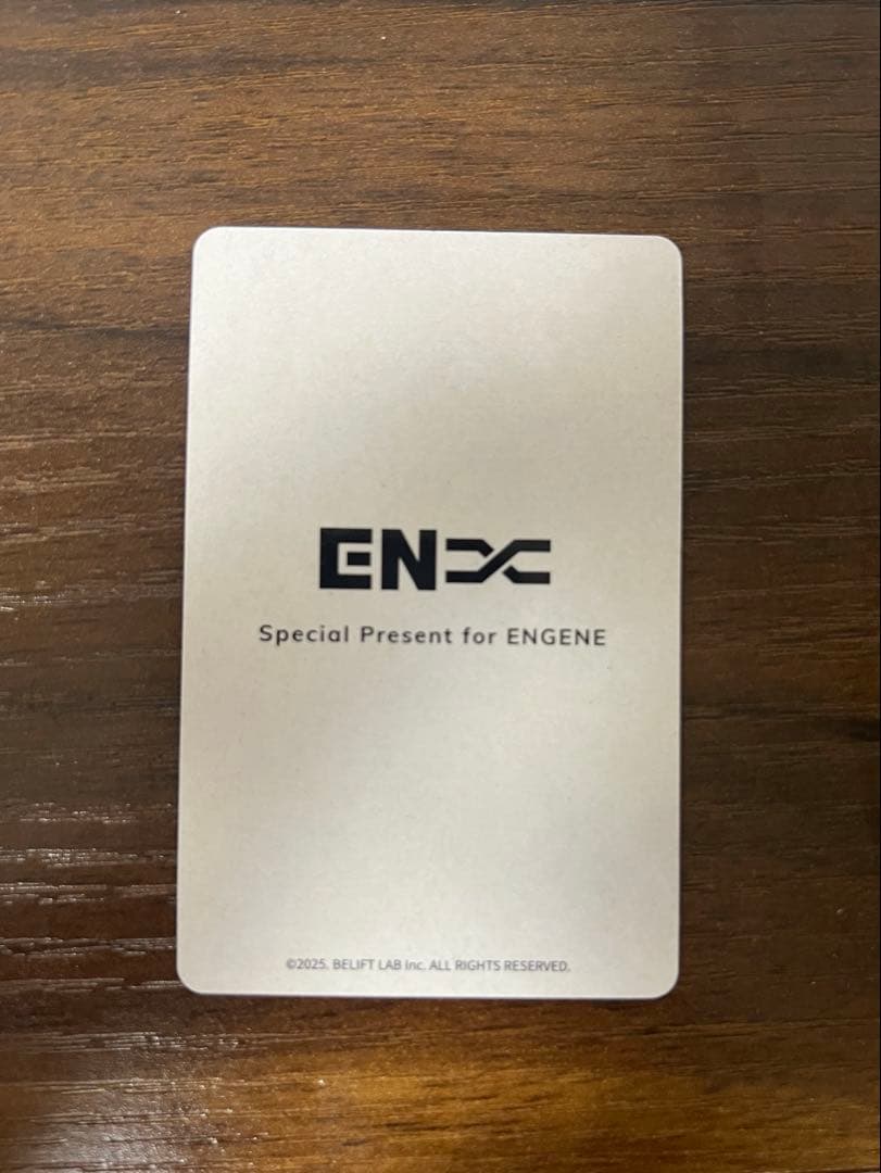 Enhypen ジェイク　fc アンケート　トレカ