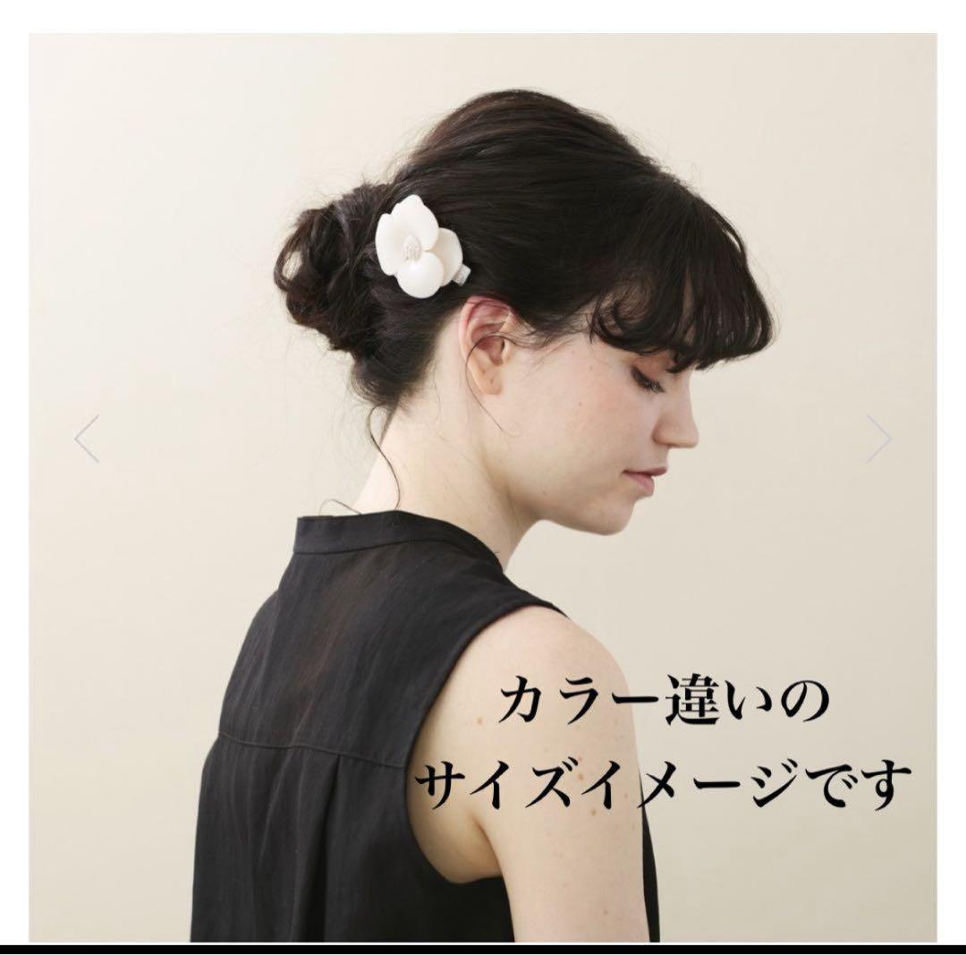 みっこさま専用　アレクサンドルドゥパリ 赤スワロフスキーのカメリアバレッタ 希少